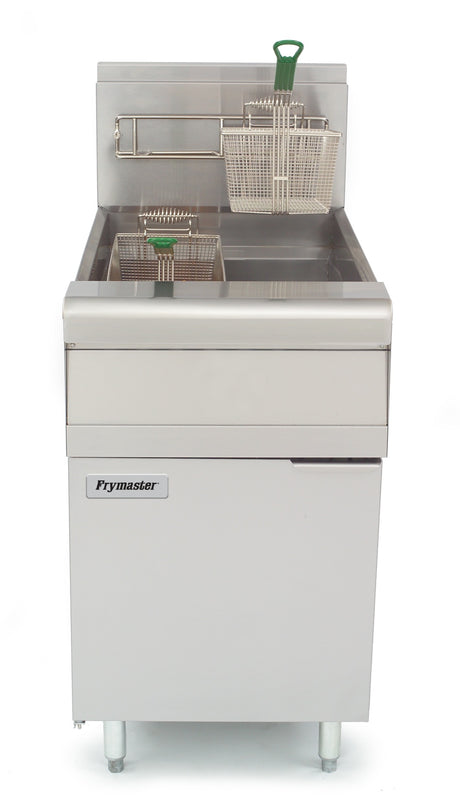 Frymaster MJ1CF natural gas floor fryer 80 lb capacity 150,000 BTU