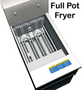 Pitco SE184R-SSTC Solstice Electric Floor Fryer w/ Solid State Controls 60 lbs./cap. - 208v/3-ph, 22kW