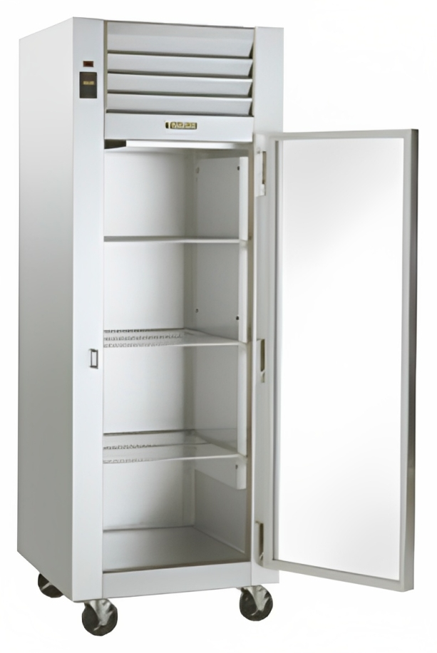 Traulsen G11011 1-Section Left Hinged 1 Glass Door Reach-In Refrigerator 30" - 24.2 Cu. Ft.