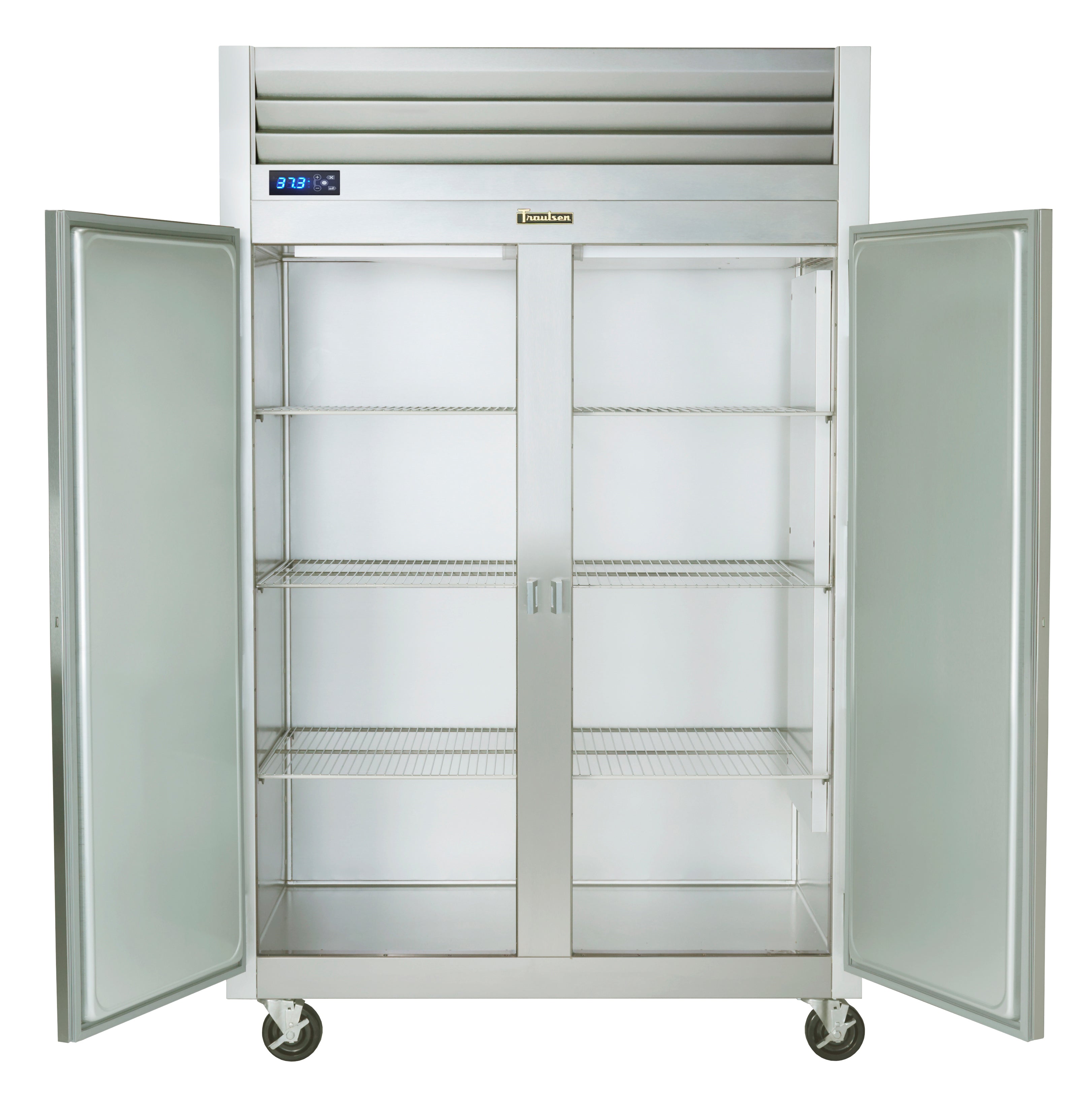 Traulsen G200010 2-Section L/R 2 Solid Door Reach-In Refrigerator
