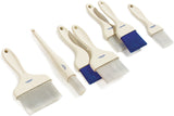 Carlisle 4039202 Sparta Galaxy Flat Pastry Brush with 3"W Nylon Bristles & Plastic Handle - White