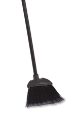 Rubbermaid FG637400BLA Executive Series Lobby Broom with Flagged Bristles and Vinyl Handle 7-1/2" L x 2" W x 35" - Black