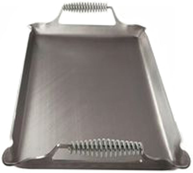Jayhawk GRCH-2 Rocky Mountain RM1424 Chef King Cool Handle Lift Off Griddle with Pour Spouts 14" x 24" - Covers 2 Burners