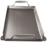 Jayhawk GRCH-2 Rocky Mountain RM1424 Chef King Cool Handle Lift Off Griddle with Pour Spouts 14" x 24" - Covers 2 Burners