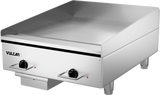 Vulcan HEG24E Countertop Heavy Duty Electric Griddle with Snap-Action Thermostatic Controls 24" - 208v/60/3