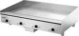 Vulcan HEG48E Countertop Heavy Duty Electric Griddle with Snap-Action Thermostatic Controls 48" - 208v/60/3