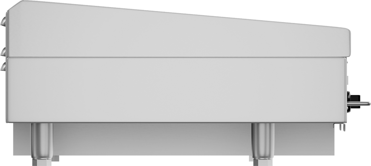 Vulcan HEG72E Countertop Heavy Duty Electric Griddle with Snap-Action Thermostatic Controls 72" - 208v/60/3