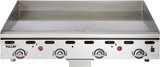 Vulcan MSA48 Countertop Natural Gas Griddle w/ 4 Snap Action Thermostatic Controls 48" - 108,000 BTU