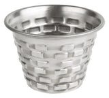 TableCraft GRSS2 Round Brickhouse Stainless Steel Round Ramekin 2-1/2 oz. - 12/Case