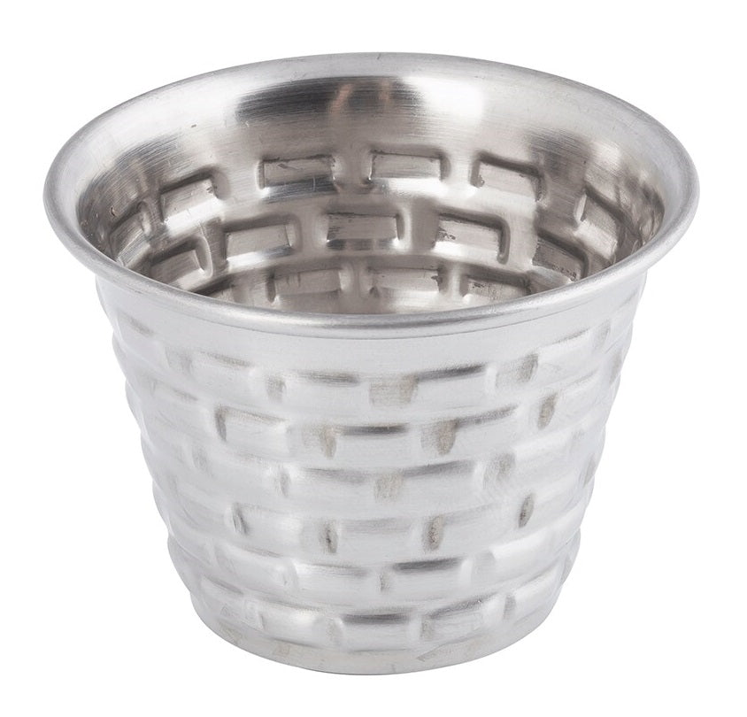TableCraft GRSS2 Round Brickhouse Stainless Steel Round Ramekin 2-1/2 oz. - 12/Case