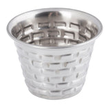 TableCraft GRSS2 Round Brickhouse Stainless Steel Round Ramekin 2-1/2 oz. - 12/Case