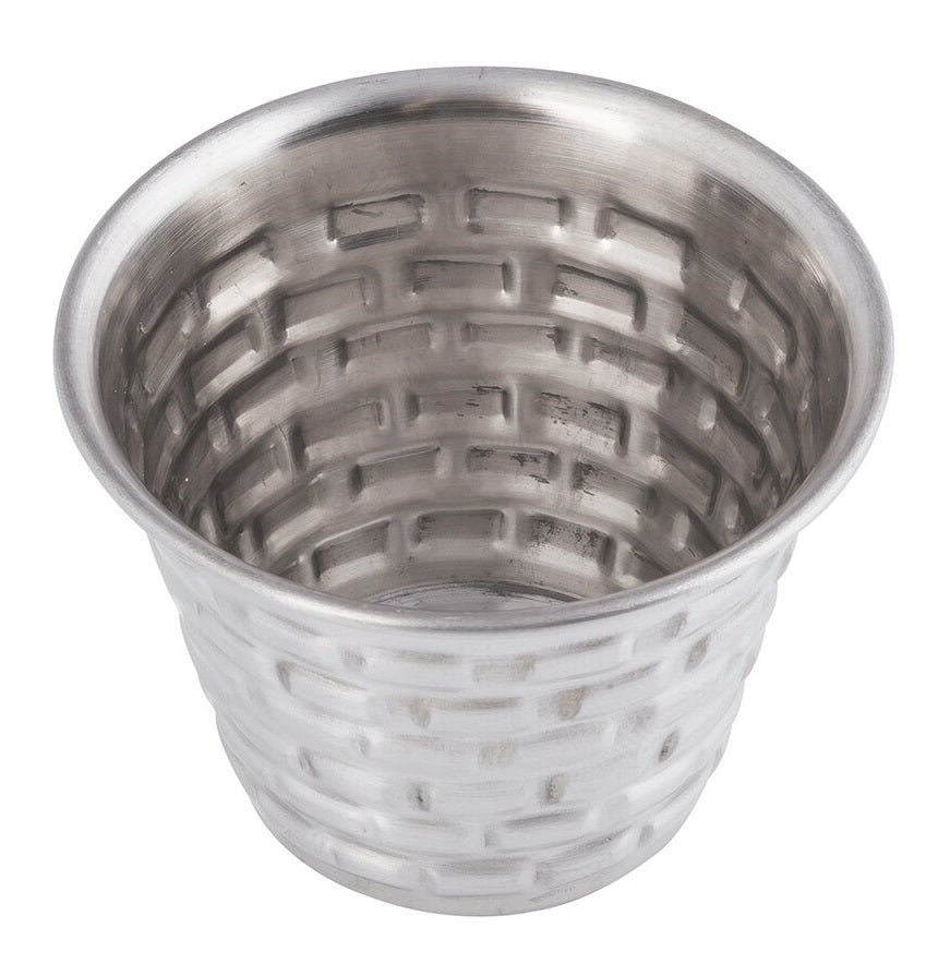 TableCraft GRSS2 Round Brickhouse Stainless Steel Round Ramekin 2-1/2 oz. - 12/Case