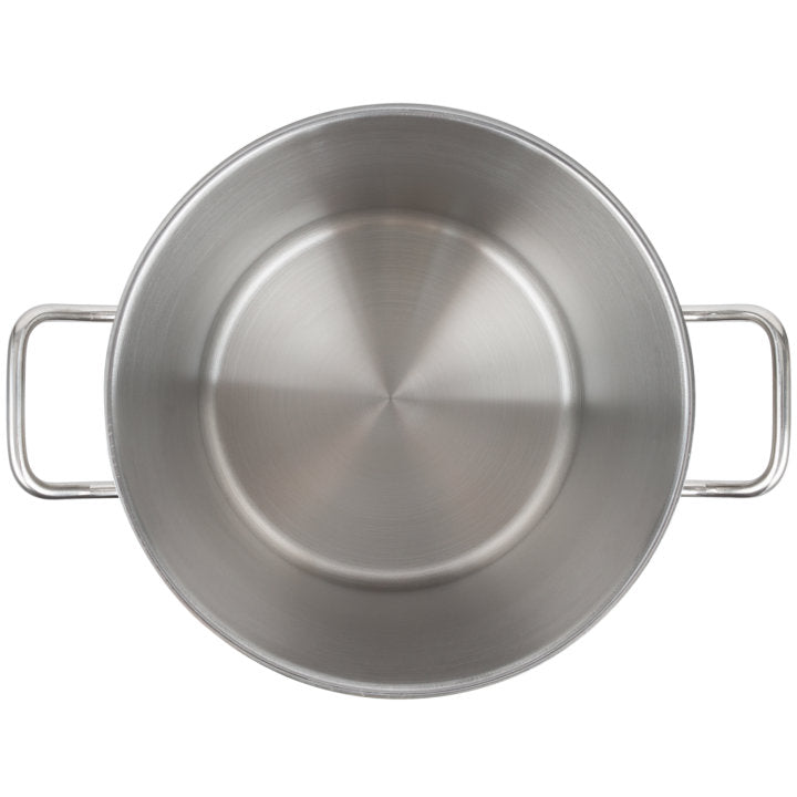 Vollrath 3504 Optio Stainless Steel Stock Pot with Cover-18 Qt.