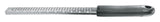 Winco GT-104 Stainless Steel Zester Blade Grater with Black Soft Grip Handle 15" - 72/Case
