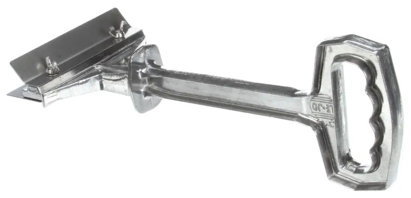 Le-Jo GT404 Griddle Tamer II Griddle Scraper with Splash Guard 14"L x 6"W