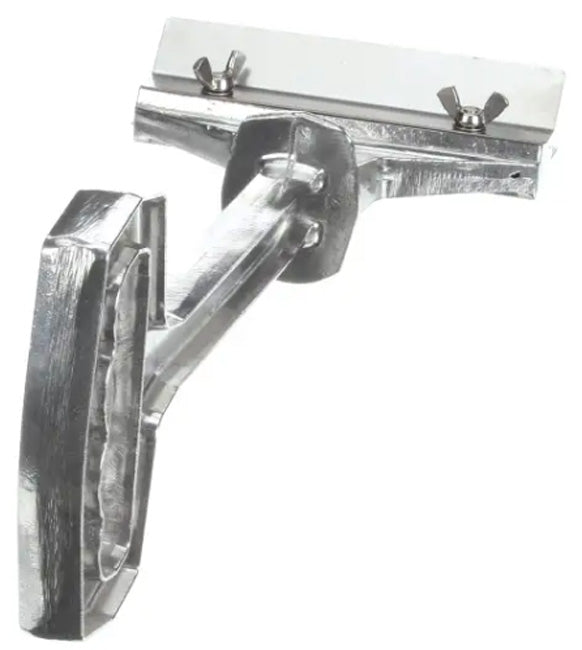 Le-Jo GT404 Griddle Tamer II Griddle Scraper with Splash Guard 14"L x 6"W