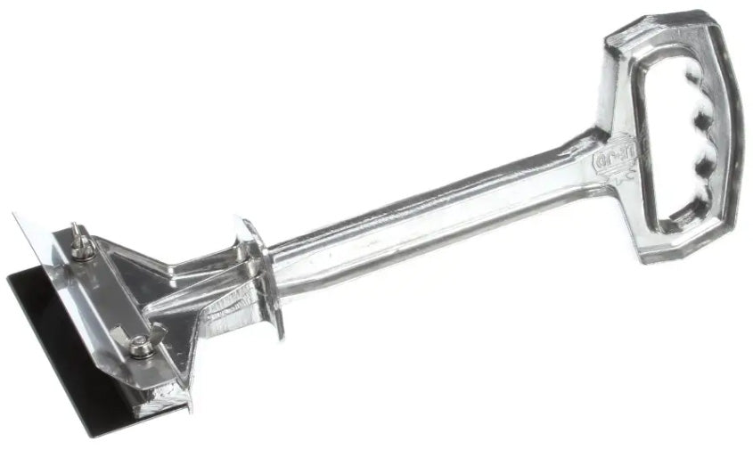 Le-Jo GT404 Griddle Tamer II Griddle Scraper with Splash Guard 14"L x 6"W