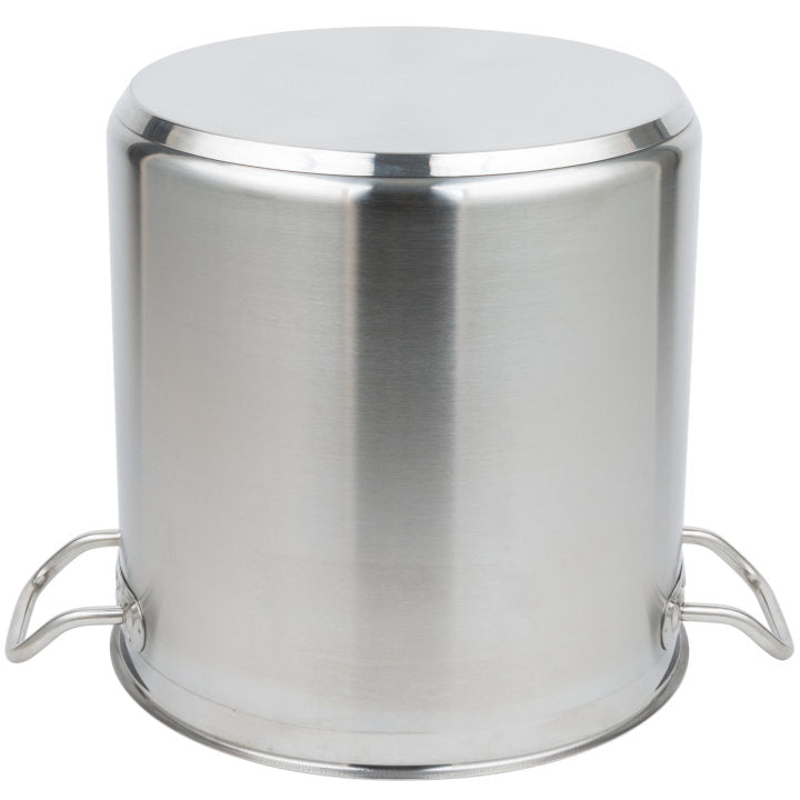 Vollrath 3504 Optio Stainless Steel Stock Pot with Cover-18 Qt.