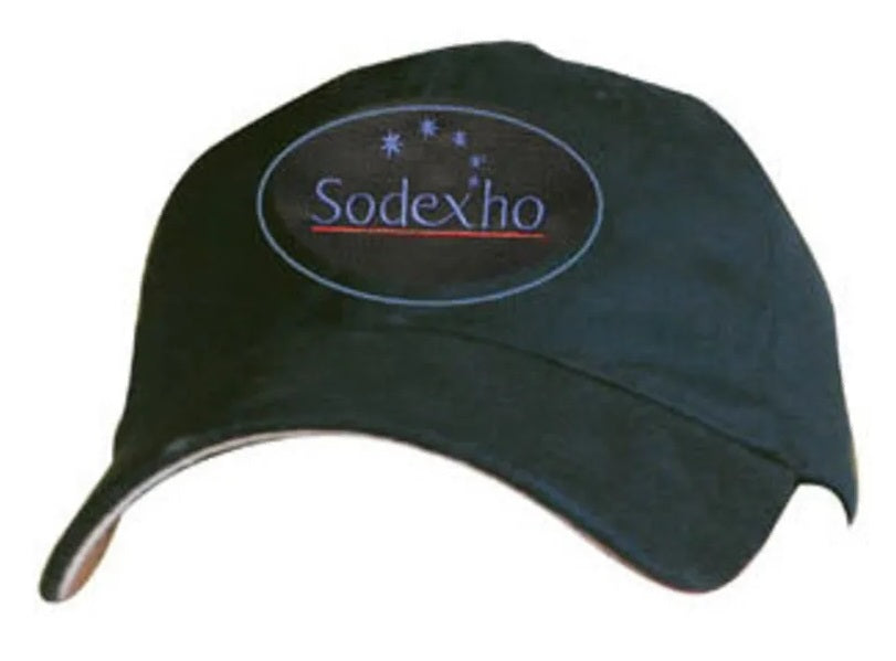 Chef Revival H067BK Adjustable Customizable Embroidered 6-Panel Chef Baseball Cap - Black