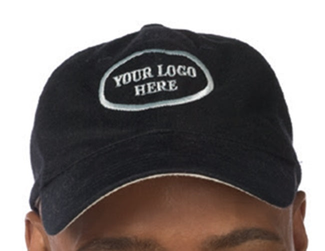 Chef Revival H067BK Adjustable Customizable Embroidered 6-Panel Chef Baseball Cap - Black