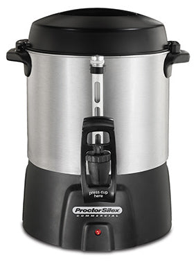 Hamilton Beach 45040R Proctor-Silex aluminum coffee urn percolator 40 cup
