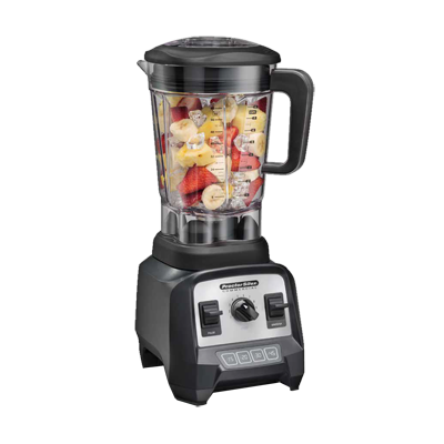Hamilton Beach 55000 commercial bar blender 64 oz poly container black base 120V