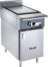 Vulcan V1P18 V Series Heavy Duty Natural Gas Modular Plancha Range 18" - 17,500 BTU