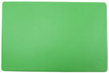Adcraft HDCB-1218/GN Color-Coded High Density Plastic Cutting Board 12"x18"x1/2" - Green