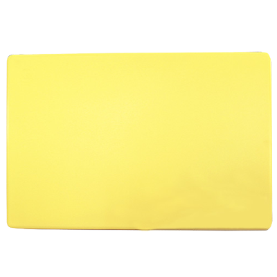 Adcraft HDCB-1218/YL Cutting Board 12" X 18" 1/2" Thick - 6ea/Case