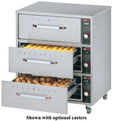 Hatco HDW-3-120 Freestanding Warming Drawer with (3) Compartments 29-1/2" - 120v