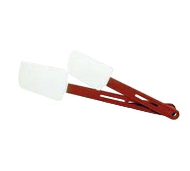 Adcraft HHS-14 High-Temp Spatula 14" White Contoured Blade - 72ea/Case