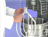 Hobart HL200-40STD Legacy Planetary Bench Mixer with Accessories Incl. Dough Arm & Ingredient Chute 20 Qt. - 3 Fixed Speeds - 200-240v/50/60/1, 1/2 HP
