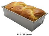 Winco HLP-94 Silicone Glazed Aluminized Steel 1 lb. Loaf Pan 9"L x 4-1/2"W x 2-3/4"D