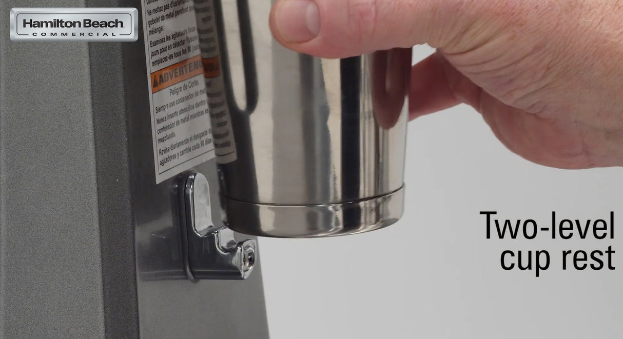 Hamilton Beach HMD200 Single Spindle Drink Mixer with 3 Speeds - Commercial Drink Mixer