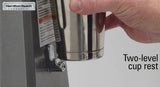 Hamilton Beach HMD200 Single Spindle Drink Mixer with 3 Speeds - Commercial Drink Mixer