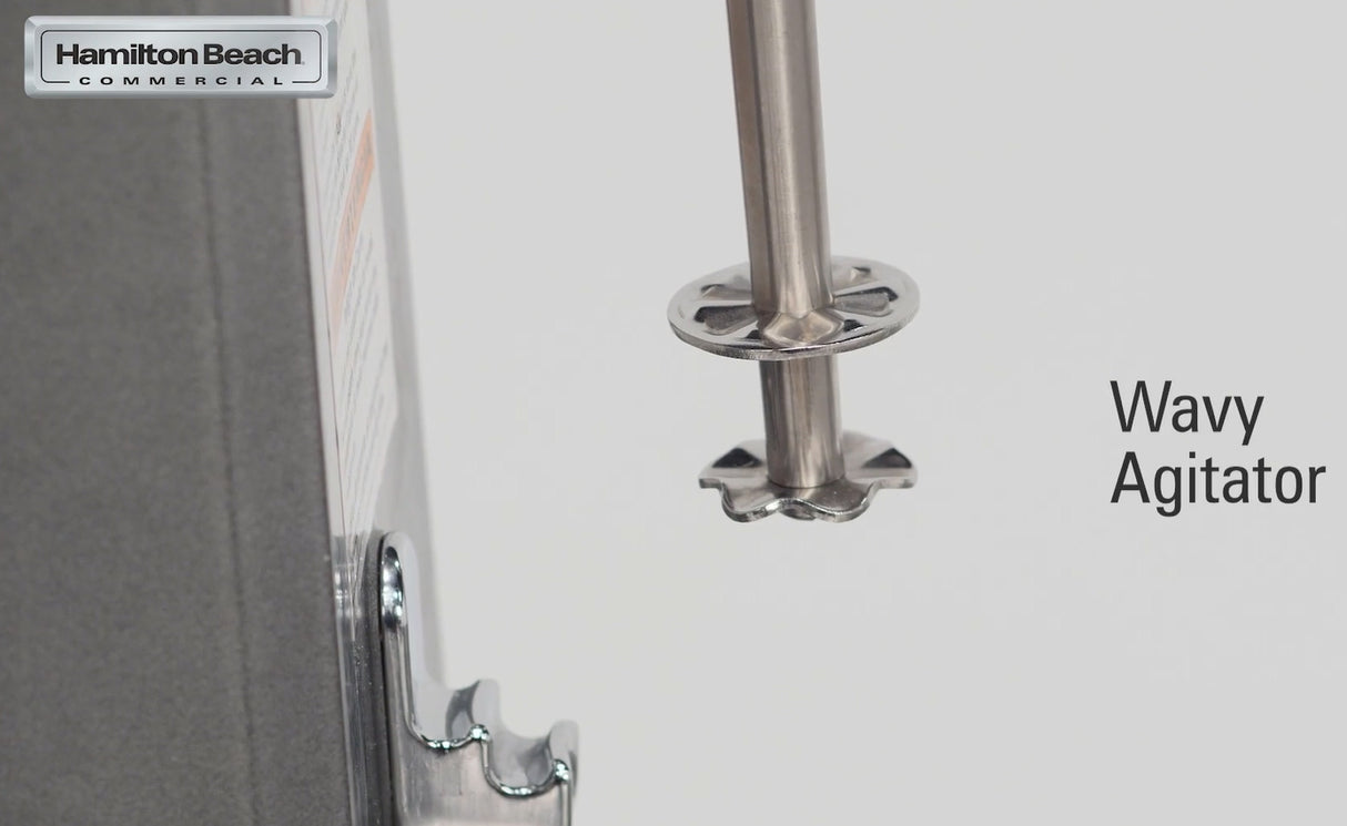 Hamilton Beach HMD200 Single Spindle Drink Mixer with 3 Speeds - Commercial Drink Mixer