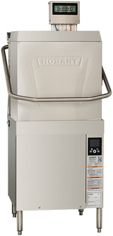 Hobart AM16SCB-16 low temperature door style commercial dishwasher with booster heater