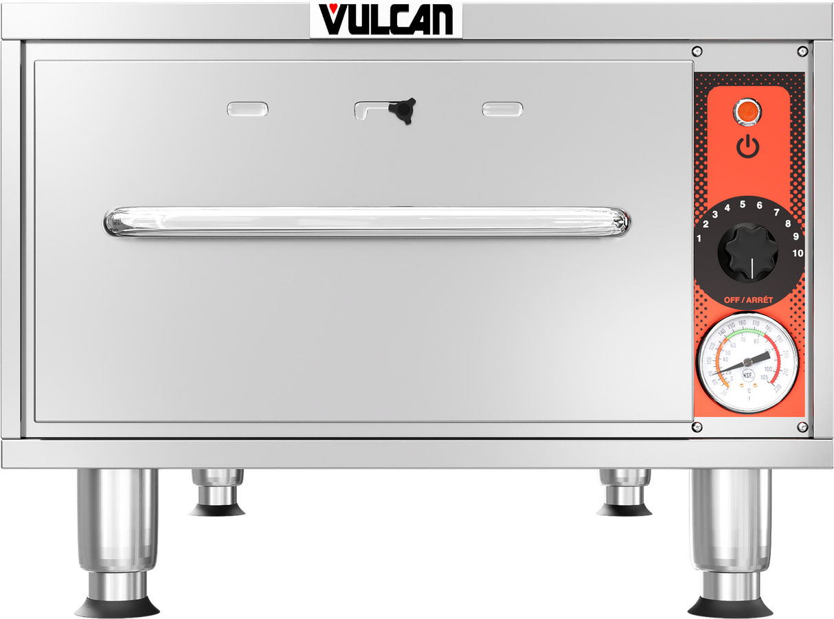 Vulcan VSL1 - Slim-Line Low Profile Freestanding 1 Drawer Warmer 11-1/2"H - 120v