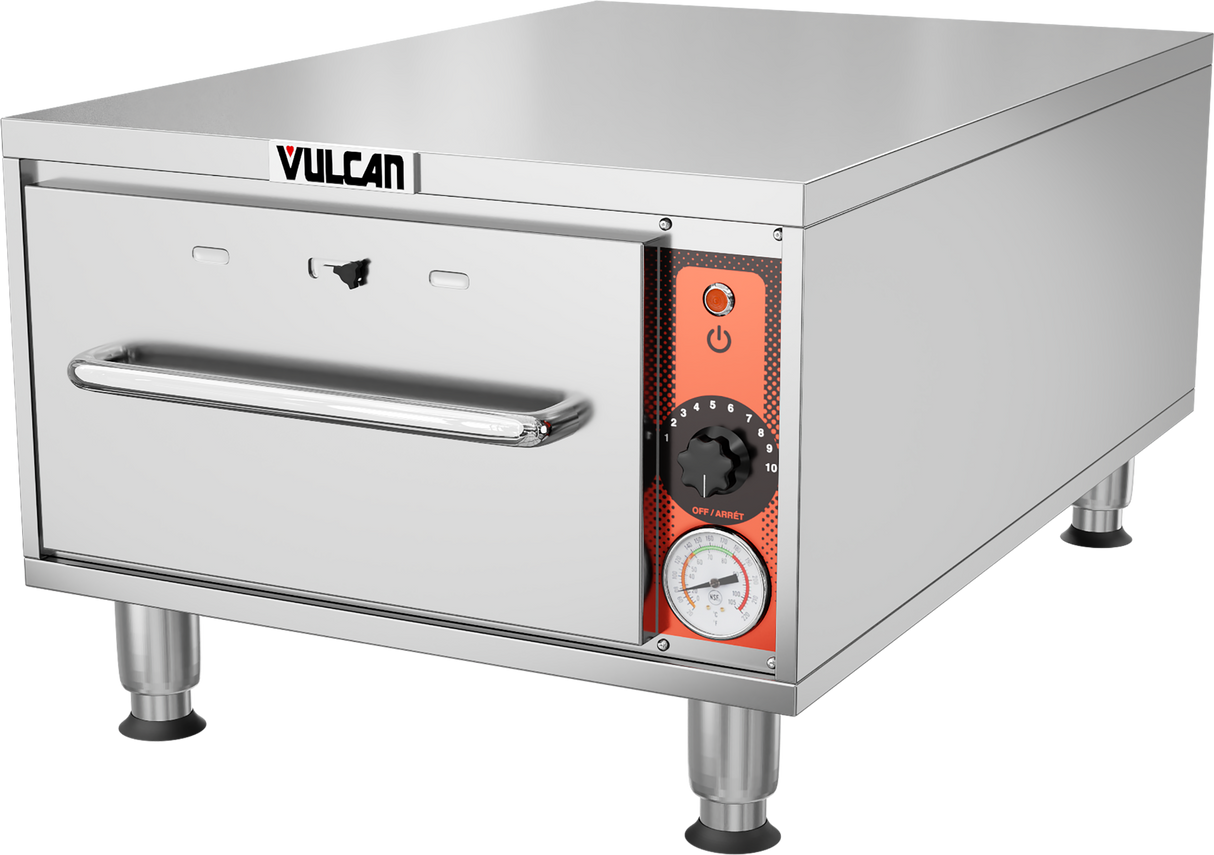 Vulcan VSL1 - Slim-Line Low Profile Freestanding 1 Drawer Warmer 11-1/2"H - 120v