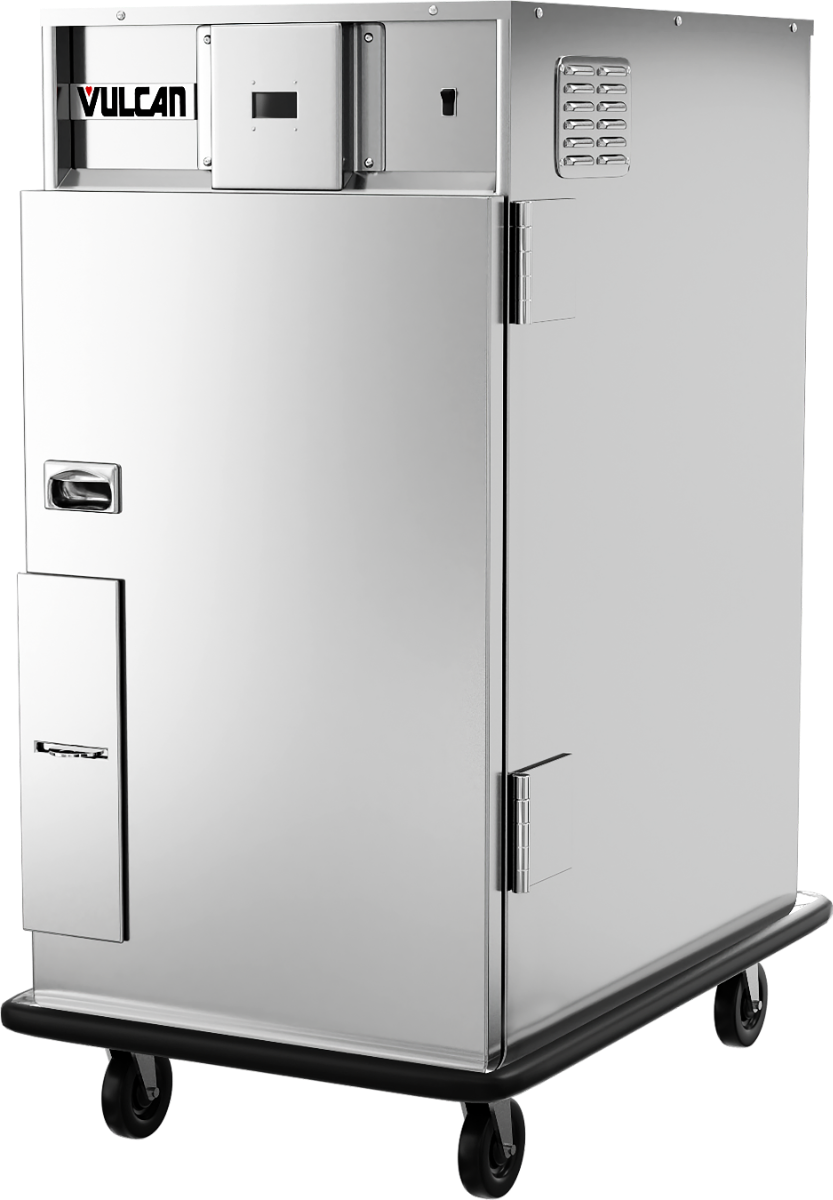 Vulcan CBFTHS Half Size Correctional Heated Holding & Transport Cabinet with Bumper 45"H - 120v