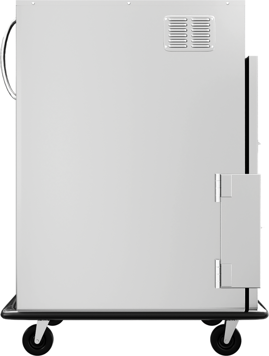 Vulcan CBFTHS Half Size Correctional Heated Holding & Transport Cabinet with Bumper 45"H - 120v