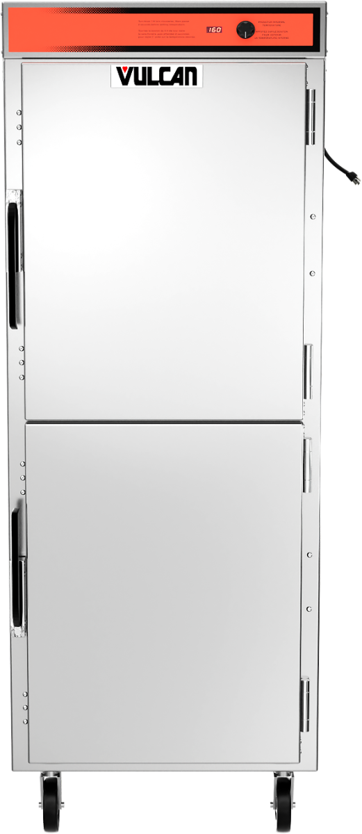 Vulcan VPT18 Full Size Pass-Thru Heated Holding & Transport Cabinet 73-1/2"H - 120v - Holds 18 Sheet Pans