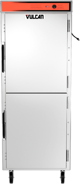 Vulcan VPT18 Full Size Pass-Thru Heated Holding & Transport Cabinet 73-1/2"H - 120v - Holds 18 Sheet Pans