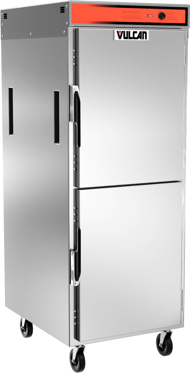 Vulcan VPT18 Full Size Pass-Thru Heated Holding & Transport Cabinet 73-1/2"H - 120v - Holds 18 Sheet Pans