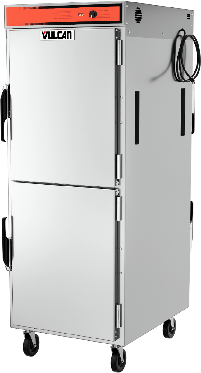Vulcan VPT18 Full Size Pass-Thru Heated Holding & Transport Cabinet 73-1/2"H - 120v - Holds 18 Sheet Pans