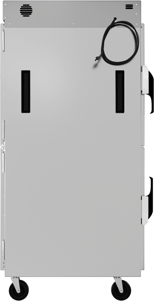 Vulcan VPT18 Full Size Pass-Thru Heated Holding & Transport Cabinet 73-1/2"H - 120v - Holds 18 Sheet Pans