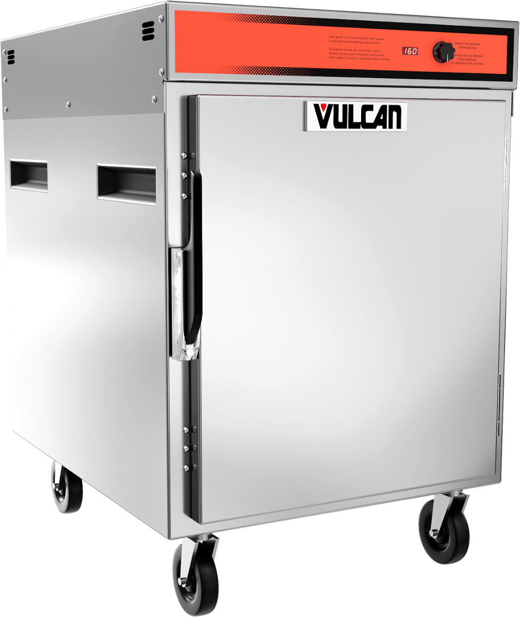 Vulcan VPT7 Half Size Pass-Thru Heated Holding & Transport Cabinet 40"H - 120v - Holds 7 Sheet Pans