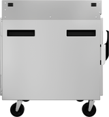 Vulcan VPT7LL Half Size Pass-Thru Heated Holding & Transport Cabinet with Lip-Loading Racks 40"H - 120v - Holds 15 Sheet Pans
