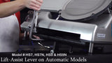 Hobart HS7N-1 Automatic Meat Slicer with 13" Non-Removable Knife - 120v