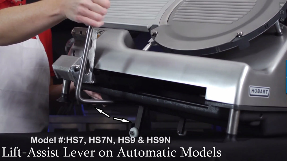 Hobart HS9-1 Automatic Meat Slicer with 13" Removable Knife - 120v